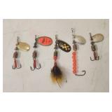 (5) Mepps Spinners
