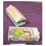 Repro In Box 1 Candle Powered Litho Tin Speedboat