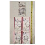 (5pks) Stainless Halibut Leader 60lb 5/0-7/0