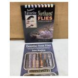 (1) NW Flies Tying/Fishing Hardback & (1)