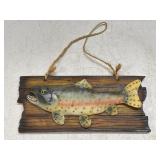 COOL 11 in. X 5 in. Fish Plaque