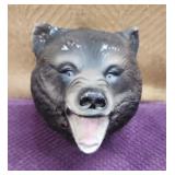 Ceramic Wall Hanging Bear Head 4.5'