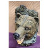 Bear Head Resin Plaque 10'