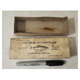 Hanson Fish Lure 'The True Action Plug' Box