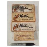 (4) Martin Plug Box Tops