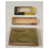 Vtg Fishing Gear & Plug Boxes