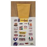 Envelope Full of Racing Brand Stickers