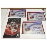 (3) Laminated Ambassador Fishing Reels & (1) Ni