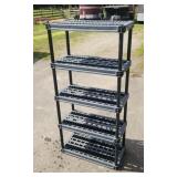 Plastic Shelf 36Wï¿½18Dï¿½72H