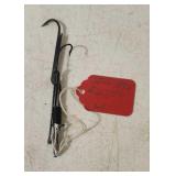 1890 SOCKDOLAGER SPRING LOADED FISH HOOK.