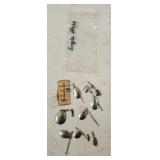 Bag of (9) Inline Nickel Plated Spinners