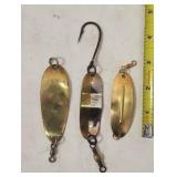 (3) Brass & Brass/Nickel Spoons, FST, Williams