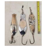 (3) #6 Spoons, Barco, Superior & Doctor Bait