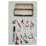 Box of Assorted Spinners/Trolling Blades