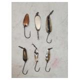 (6) Assorted Lures