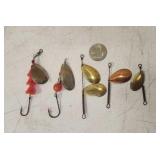 (5) Assorted Trollers & Spinners