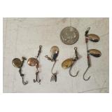 (5) Assorted Lake Trolling Spinners
