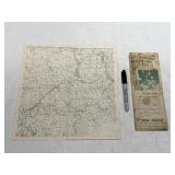 1949 Skagit Ranger District Map & OLD Neah