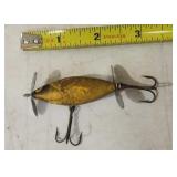 Vtg Wooden Minnow Plug