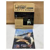 (1) Casting with Lefty Kreh Hardback & (1)