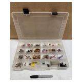 Case of Assorted Fishing Nymphs, Minnows,