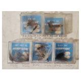 (5) Boxes of Hurricane Trout Flies