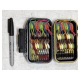 Ultra-Slim Waterproof Fly Fishing Case W/Mixed