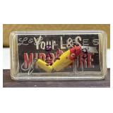 Vintage L & S MirrO Lure Model MM12 Fishing Lure