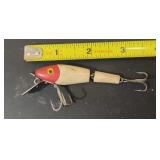 L& S Panfish Sinker Jointed Wood, Glass Eye