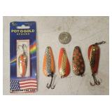 (5) Various Salmon Spoons