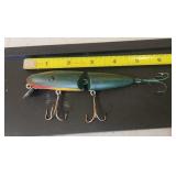 Vtg Creek Chub Jointed Pikie Wooden Fishing Lure