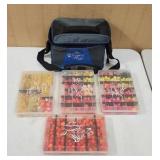 Open Water Soft Tackle Box w/4 Boxes of Okie