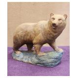 14'L Cinnamon Bear Sculpture by Mike Molds