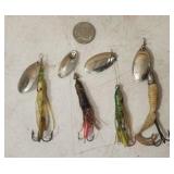 (4) Skirted Spinners