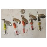 (5) Weighted Inline Spinners