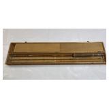 Vintage 3-Pc. 8 ft. Gold Fish Fly Fishing Rod