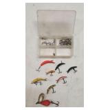 Container of Assorted Lures & Hooks