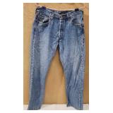 Levi's 501 34ï¿½32 Button Fly Jeans