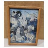 'Northern Dignity' Crewel Cross-stitch Art 12ï¿½15