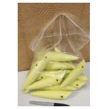 Bag of (15) Blank 6' Plugs