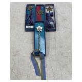 (4) NIP Basic-Spirit Fine Pewter Wands