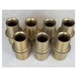 (7) Pex A 1-1/4 in. Brass Fittings