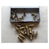 (15) Pex-A 3/4' x 1/2' Brass Couplers & (18) Brass