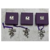 (3) NIB Basic Spirit Pewter ï¿½Believeï¿½ Charms