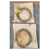 (2) Unused Dishwasher Connector Hoses. 1 is