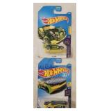(2) HotWheels Glow Wheels