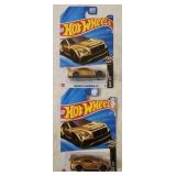 (2) HotWheels Race Day Cars