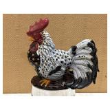 Blue Sky 9 in. Ceramic Rooster