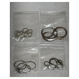 (4) Silver Tone Necklaces