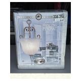 (1) NIB Hampton Bay Crackle-Finish Hanging